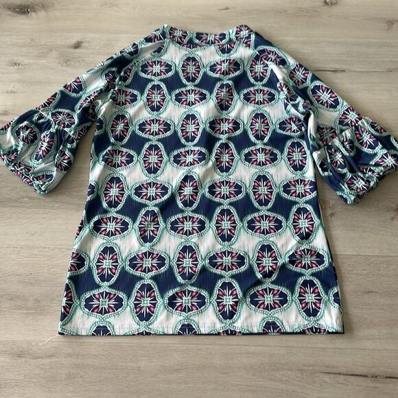 Tracy Neghosian Geo Print Short Set M EUC - Picture 4 of 10